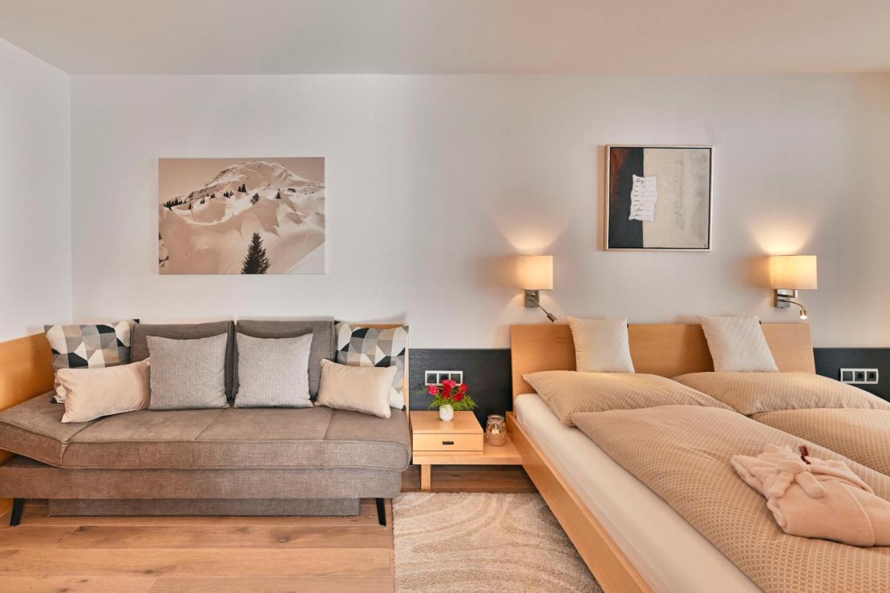 לך אם ארלברג Appartements Haus Dr Muxel מראה חיצוני תמונה